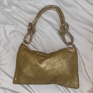 Sequin Mesh Handbag